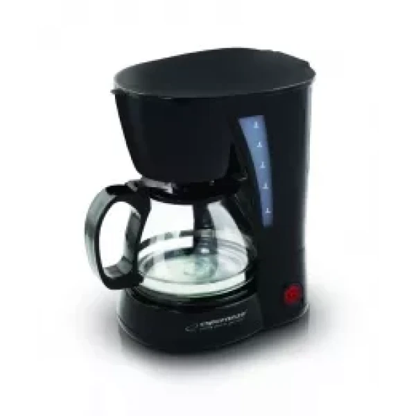 Кофеварка Esperanza ROBUSTA EKC006, 0,6L, 650W, постоянный и промываемый фильтр, система защиты от капель, автоматическое отключение, современный дизайн, длина Кофеварка Esperanza ROBUSTA EKC006, 0,6L, 650W, постоянный и промываемый фильтр, система защиты от капель, автоматическое отключение, современный дизайн, длина