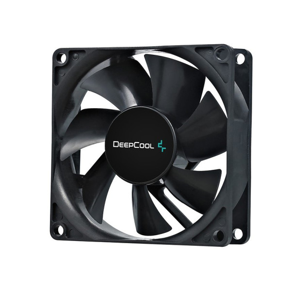 Вентилятор корпуса Deepcool XFAN80, 80x80x25mm, 20.3dB, 21.8CFM, 1800RPM, гидродинамический подшипник