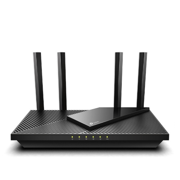 TP-LINK Archer AX55, AX3000 Двухдиапазонный Wi-Fi 6 роутер, СКОРОСТЬ: 574 Мбит/с на 2.4 ГГц + 2402 Мбит/с на 5 ГГц, ХАРАКТЕРИСТИКИ: 4× антенн, 1× порт WAN
