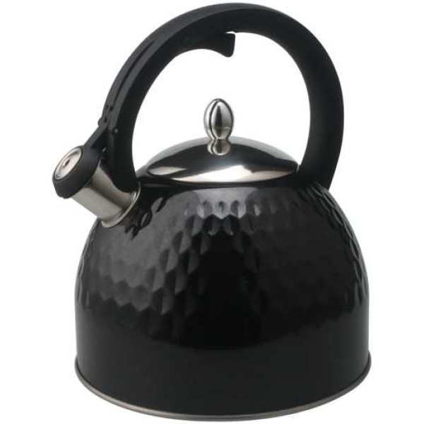 Fierbător LA CUISINETTE MWK 002 BK, Negru, 3L. Capacitate: 3.0 L. Fabricat din oțel inoxidabil de înaltă calitate. Funcția de fluierat indică fierberea. Special
