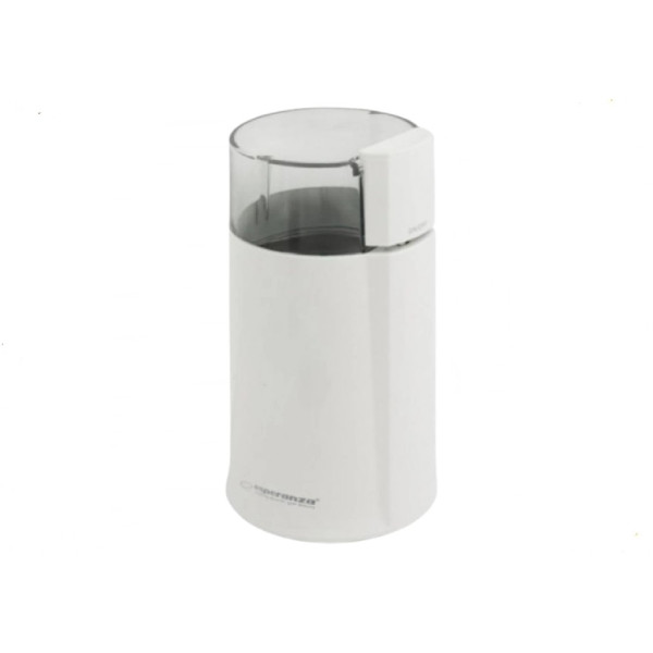 Râșniță de cafea Esperanza ESPERSSO EKC001W Alb, Putere 160W, capacitatea bolului 50g, lamă din oțel inoxidabil