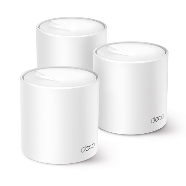 TP-LINK Deco X10 (комплект из 3) AX1500 Система Mesh Wi-Fi для всего дома TP-LINK Deco X10 (комплект из 3) AX1500 Система Mesh Wi-Fi для всего дома