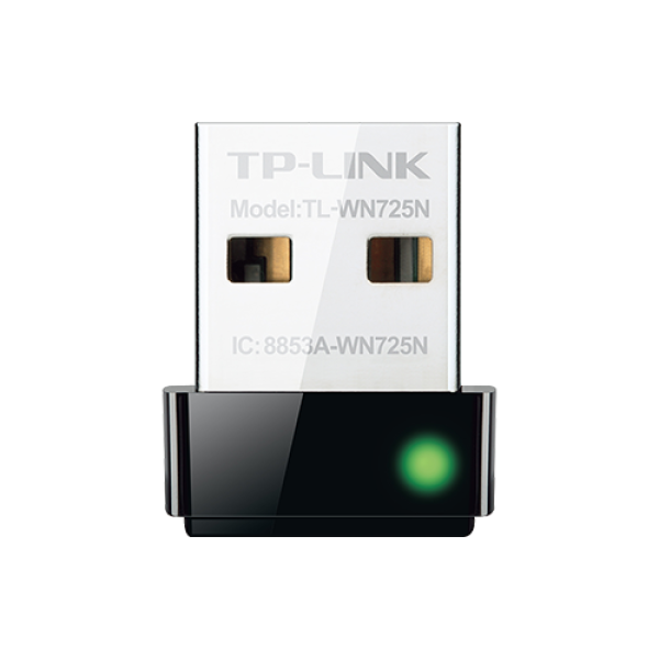 TP-LINK TL-WN725N 150Mbps Adaptor USB Nano fără fir N, Dimensiune nano, Realtek