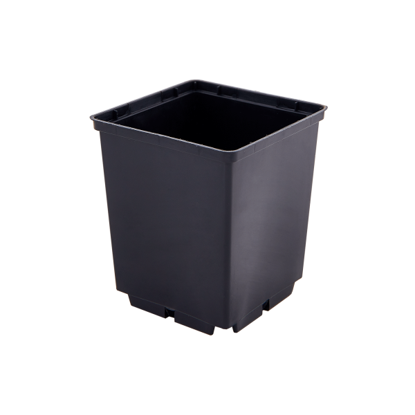 119025 Ghiveci de flori pătrat pentru plante 13,0x13,0cm