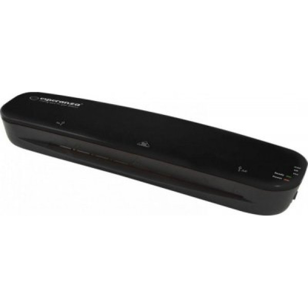 Mașină de laminat Esperanza ETERNITY EFL002 A4, Consum de putere: 265W, Grosimea peliculei pentru laminare la cald: 80-125 microni, Dimensiuni maxime ale