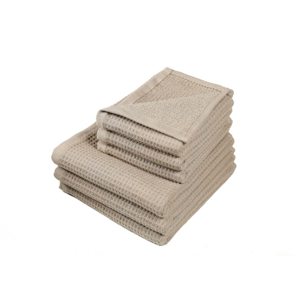Prosop din bumbac Livia 30x50 cm, 500g/m2 Taupe simplu Prosop din bumbac Livia 30x50 cm, 500g/m2 Taupe simplu