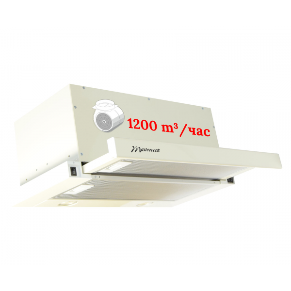 Вытяжка телескопическая MASTERCOOK STORM 1200(60) LED