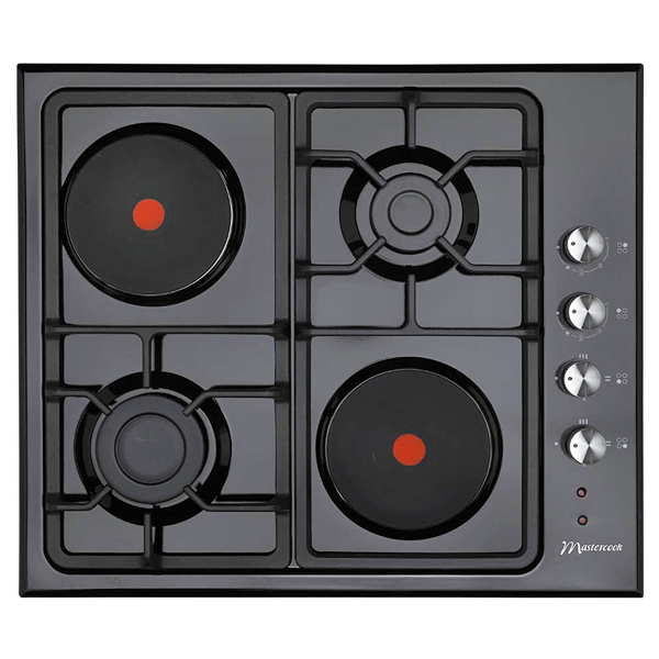 Plită încorporabilă combinată Mastercook SIRIUS MC-E 4622 BL