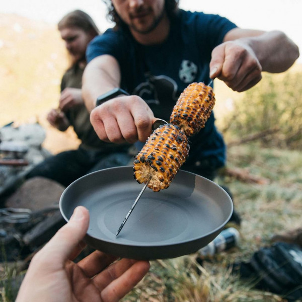 Farfurie de camping din titan Lifeventure