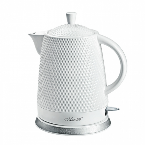 Fierbator de apa Maestro MR -069 White 1.5 L ceramica