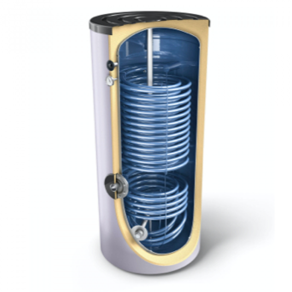 Boiler cu serpantina sporita Tesy EV 2x5 2x12 S2 300 65 HP