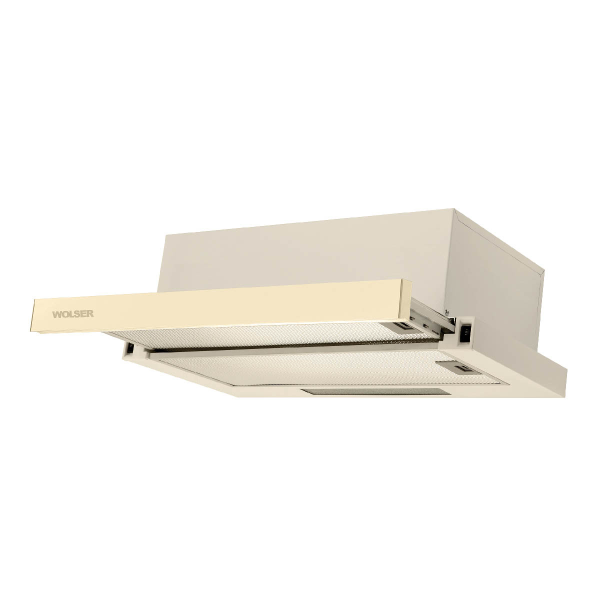 Кухонная вытяжка Wolser WL-60 FG IX IVORY Кухонная вытяжка Wolser WL-60 FG IX IVORY