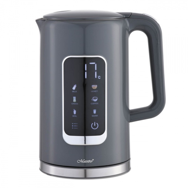 Fierbator de apa Maestro MR-024 GREY (1.7L) Digital/corp dublu