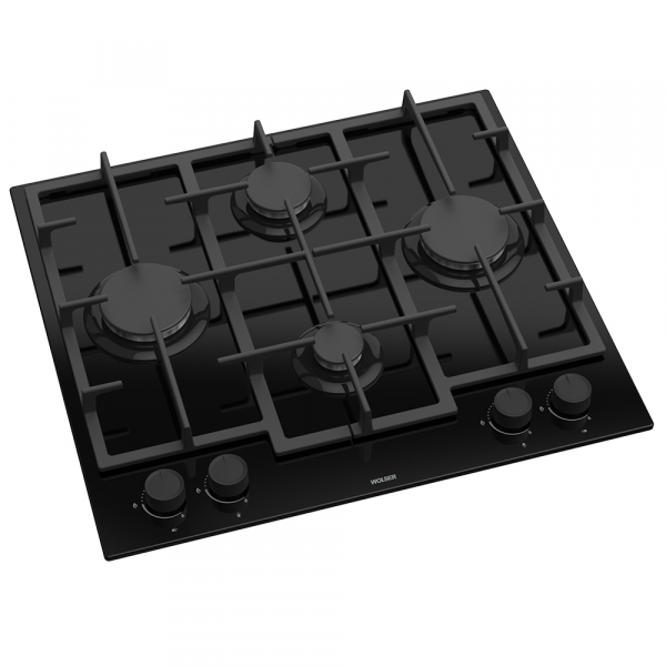 Plita de gaz incorporabila Wolser WL- F 6409 BLACK GL FFD Romb Plita de gaz incorporabila Wolser WL- F 6409 BLACK GL FFD Romb