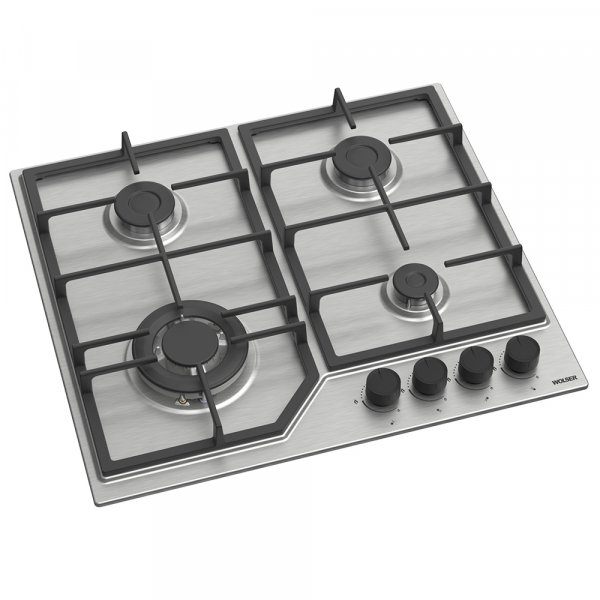Plita de gaz incorporabila Wolser WL- F 6406 TURBO INOX FFD Plita de gaz incorporabila Wolser WL- F 6406 TURBO INOX FFD