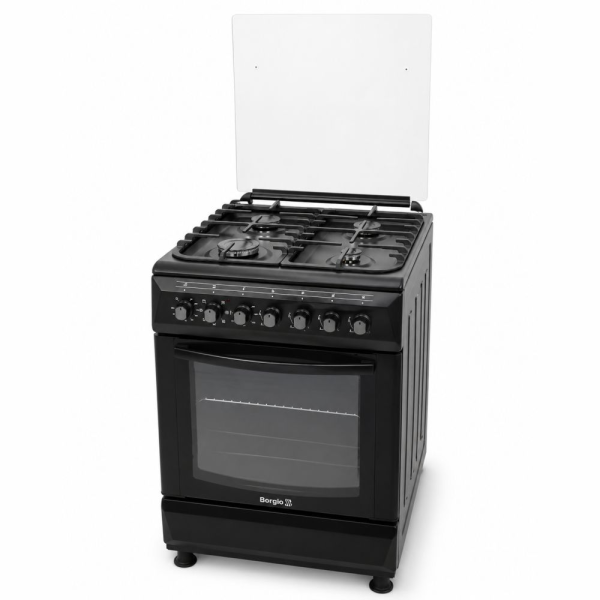 Газовая плита Borgio GE 640 Bl GCBLTF Газовая плита Borgio GE 640 Bl GCBLTF