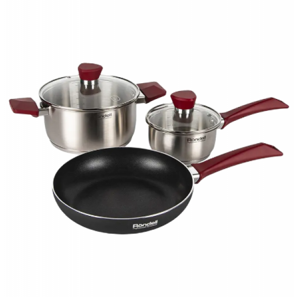 Frypan & Pot Set Rondell RDS-1217 Frypan & Pot Set Rondell RDS-1217
