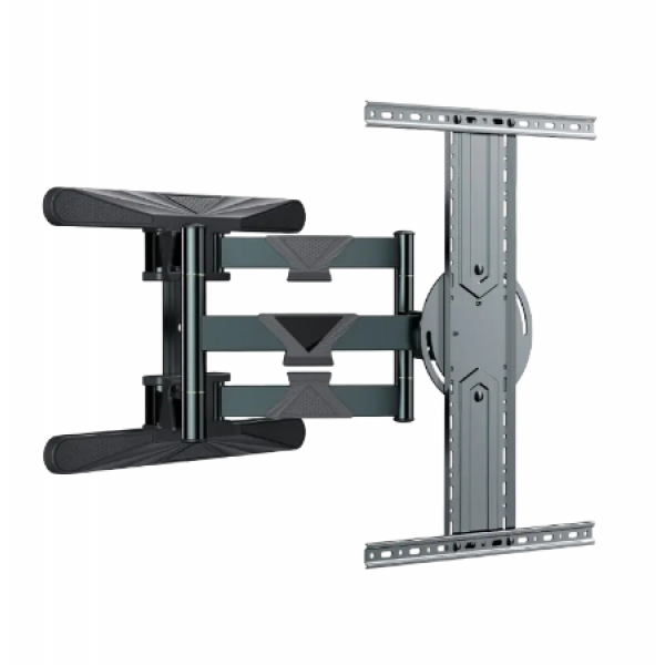Suport Gembird -WM-80STR-01- Negru 40--80-, 60kg, VESA:până 600x400, Distanță perete: 61 - 506mm, ±50°