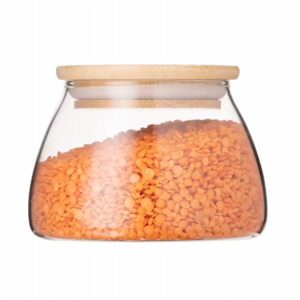 Ardesto AR1350BC Cutie de cafea 500 ml, sticla, bambus Ardesto AR1350BC Cutie de cafea 500 ml, sticla, bambus