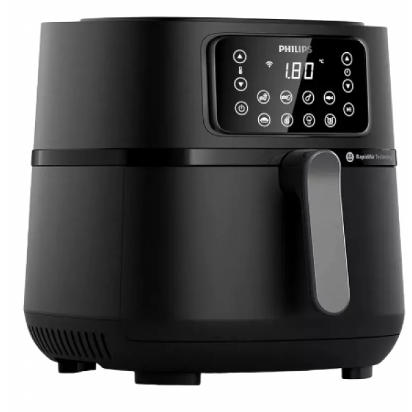 Friteuză cu aer cald Philips Ovi Connected Negru - 2000 W | 7.2 l | Antiaderent