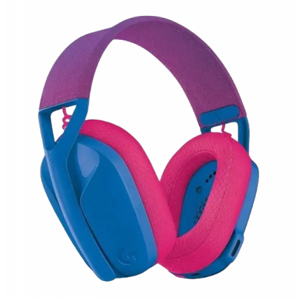 Gaming Wireless Headset Logitech G435, 40mm drivers, 20-20kHz, 45 Ohm, 100dB, 165g, 18h, 2.4Ghz+BT, Blue