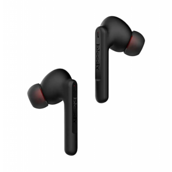 Gaming Wireless Earphones Bloody M90, 10 mm driver, 32 Ohm, 102db, 9g/41g, 40/500 mAh, 4h+20h, ENC, IPX4, Independent Transmission, BT 5.1, Black
