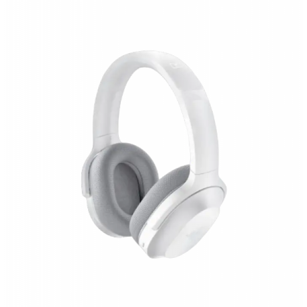 Gaming Wireless Headset Razer Barracuda, 50mm drivers, 20-20kHz, 32 Ohm, 96db, 300g, 40h, On-earcup control, PNC, Dual hidden mics, 3.5+2.4+BT, White
