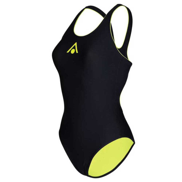 Costum de baie Aqua Sphere Essential Classic Back Black Yellow Costum de baie Aqua Sphere Essential Classic Back Black Yellow