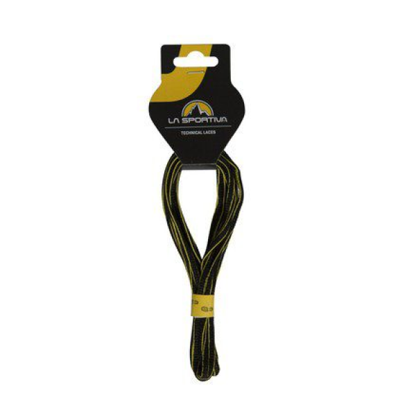 Șireturi La Sportiva Mountain Running Laces 132 cm black/yellow Șireturi La Sportiva Mountain Running Laces 132 cm black/yellow