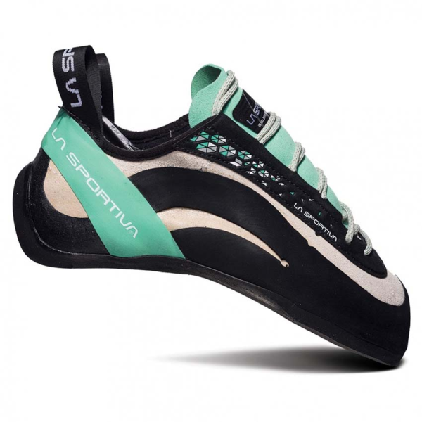 Espadrile escaladă La Sportiva Miura white/jade green Espadrile escaladă La Sportiva Miura white/jade green