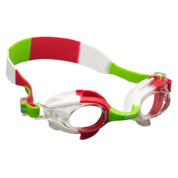 Ochelari de înot Cressi-Sub Seahorse Kid green white red Ochelari de înot Cressi-Sub Seahorse Kid green white red