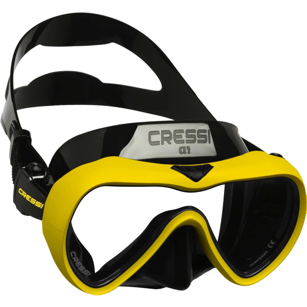 Маска Cressi-Sub A1 Mask black/yellow clear Маска Cressi-Sub A1 Mask black/yellow clear