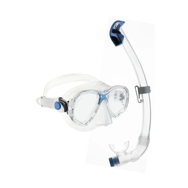 Set Cressi-Sub Cressi-Sub Marea Junior + Seal Dry Combo clear azure Set Cressi-Sub Cressi-Sub Marea Junior + Seal Dry Combo clear azure