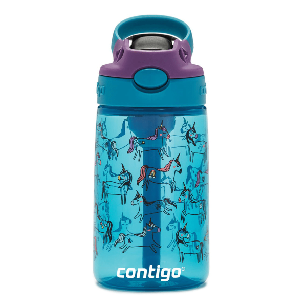 Бутылка для воды детская Contigo Easy Clean 420 mlJunip Unicorns