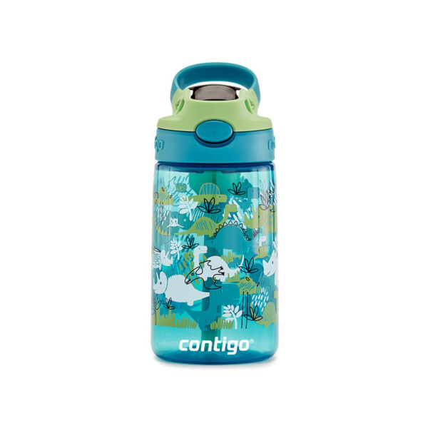 Бутылка для воды детская Contigo Easy Clean 420 ml Green Dinoboy