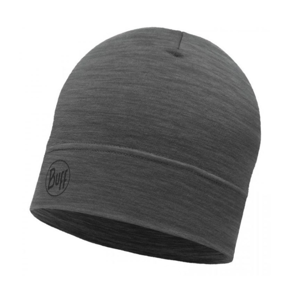Мериносовая шапка Buff Solid Grey Мериносовая шапка Buff Solid Grey