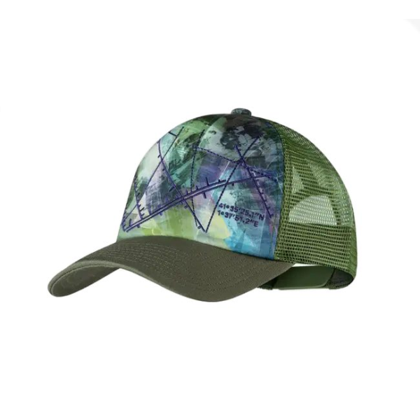 Кепка Buff Trucker Cap Campast Green Кепка Buff Trucker Cap Campast Green