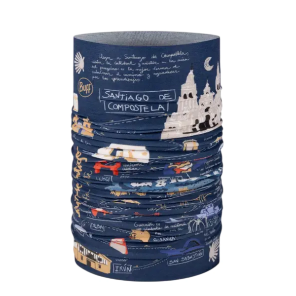 Buff CoolNet Camino norte navy Buff CoolNet Camino norte navy