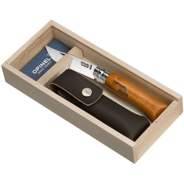 Нож+Чехол Opinel №8 Carbon