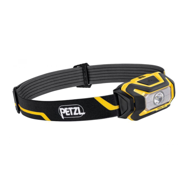 Lanternă frontală Petzl Aria 1R black/yellow