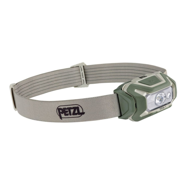 Lanternă frontală Petzl Aria 1 RGB desert