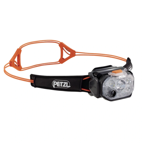 Lanternă frontală Petzl Swift RL black/orange Lanternă frontală Petzl Swift RL black/orange