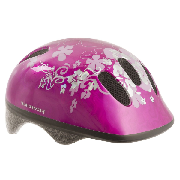 Cască ciclism M-Wave KID-S Flower Pink Cască ciclism M-Wave KID-S Flower Pink