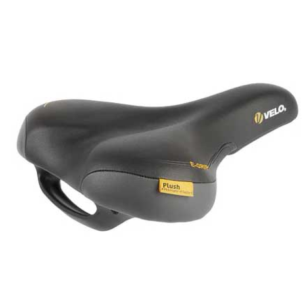 Велосипедное седло VELO Plush Tour E-Grip M