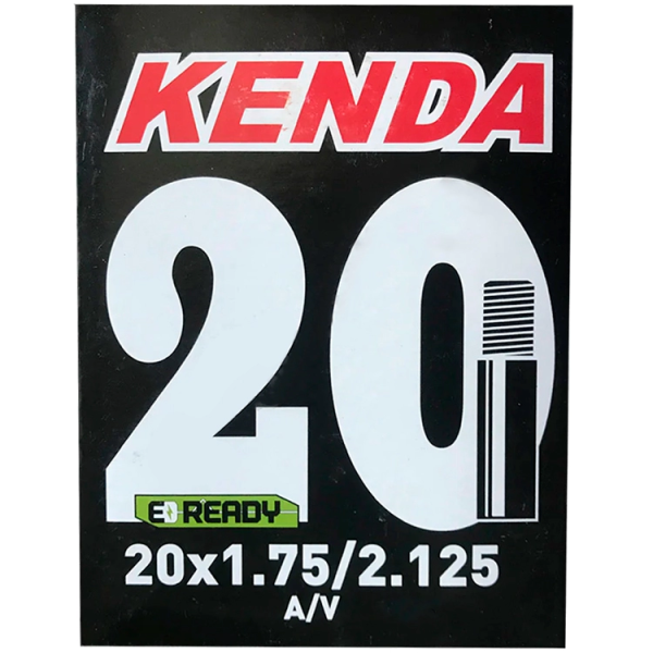 Велосипедная камера Kenda 20 x 1,75 — 2,125 47/57-406 A/V molded