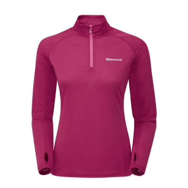 Батник Montane Allez Micro Pull On Wmn french berry Батник Montane Allez Micro Pull On Wmn french berry