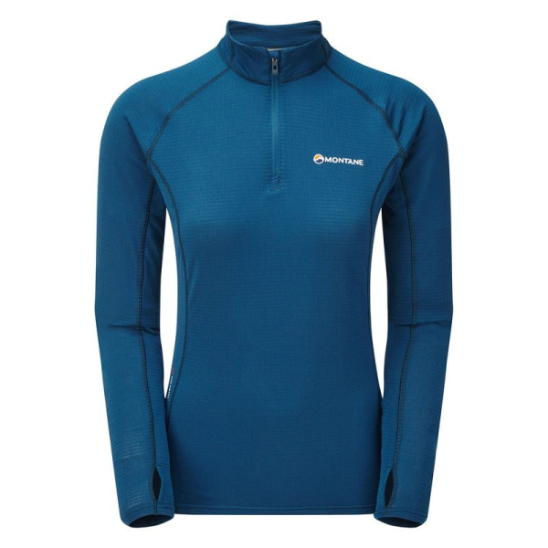 Батник Montane Allez Micro Pull On Wmn narwhal blue Батник Montane Allez Micro Pull On Wmn narwhal blue