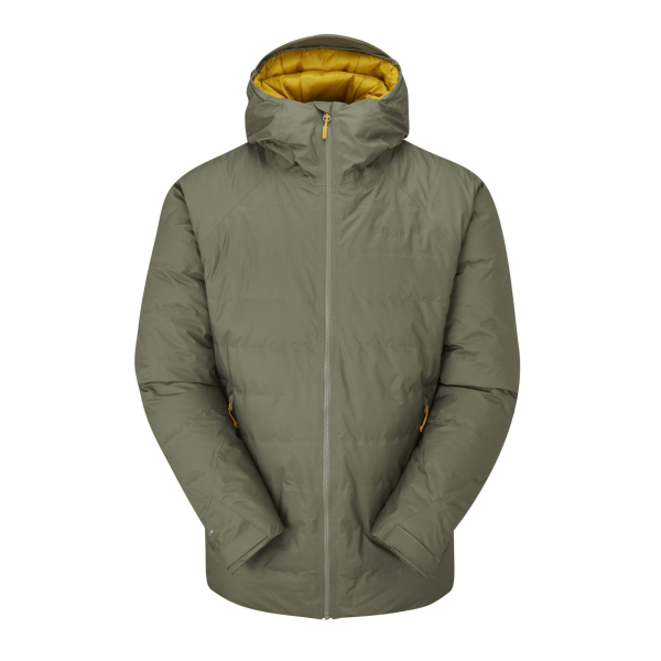 Geacă Rab Valiance Waterproof Down Mns light khaki Geacă Rab Valiance Waterproof Down Mns light khaki