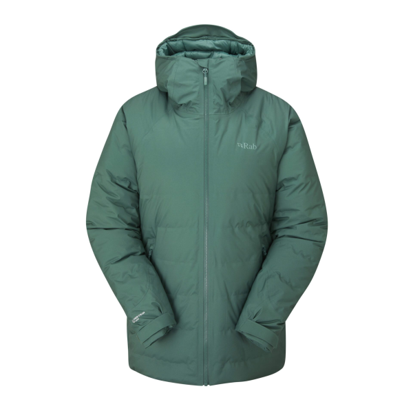 Пуховик Rab Valiance Waterproof Down Wmn green slate Пуховик Rab Valiance Waterproof Down Wmn green slate