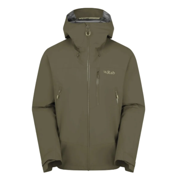 Куртка Rab Downpour Mountain Mns army Куртка Rab Downpour Mountain Mns army